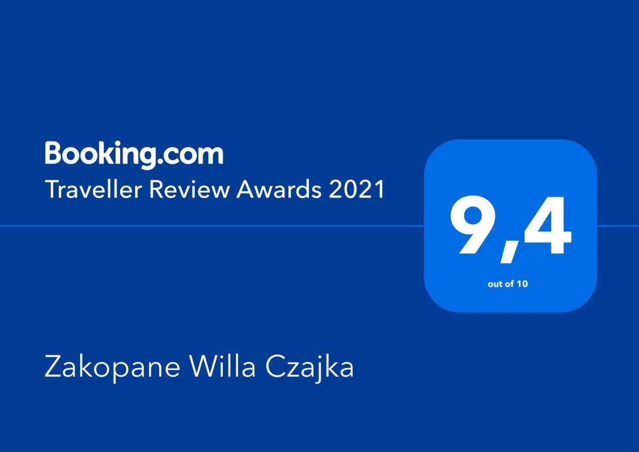 Willa Czajka - Widokowe Apartamenty Закопане Екстериор снимка